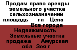 Продам право аренды земельного участка сельхозназначений  площадь 14.3га › Цена ­ 1 500 000 - Все города Недвижимость » Земельные участки продажа   . Амурская обл.,Зея г.